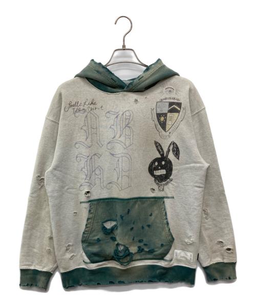 NEIGHBORHOOD（ネイバーフッド）NEIGHBORHOOD (ネイバーフッド) SAVAGE SWEAT HOODIE/251OKNH-CSM02 グレー サイズ:Ｍの古着・服飾アイテム