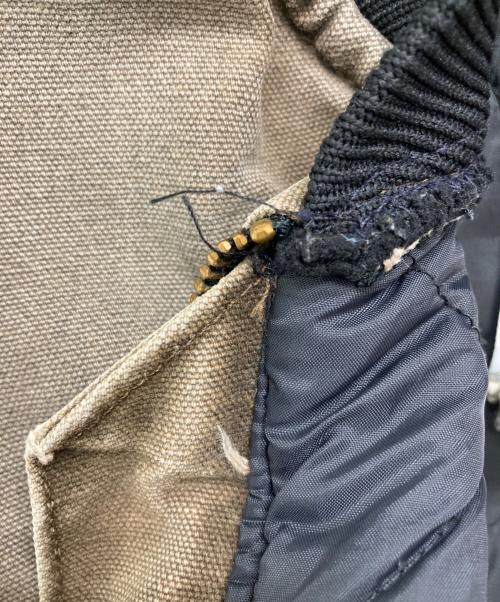 CarHartt（カーハート）CarHartt (カーハート) ダックベスト ブラウン サイズ:ＸＬの古着・服飾アイテム