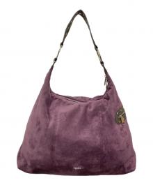 HIETA（ヒエタ）の古着「Carrie Grape スタッズワンショルダーバッグ」｜パープル