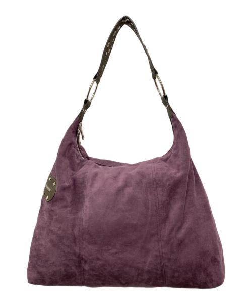 HIETA（ヒエタ）hieta (ヒエタ) Carrie Grape スタッズワンショルダーバッグ パープルの古着・服飾アイテム