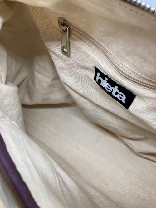 HIETA（ヒエタ）hieta (ヒエタ) Carrie Grape スタッズワンショルダーバッグ パープルの古着・服飾アイテム