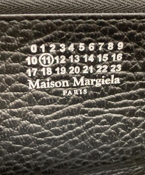 Maison Margiela（メゾンマルジェラ）Maison Margiela (メゾンマルジェラ) 4ステッチ ジップアラウンドウォレット ブラックの古着・服飾アイテム