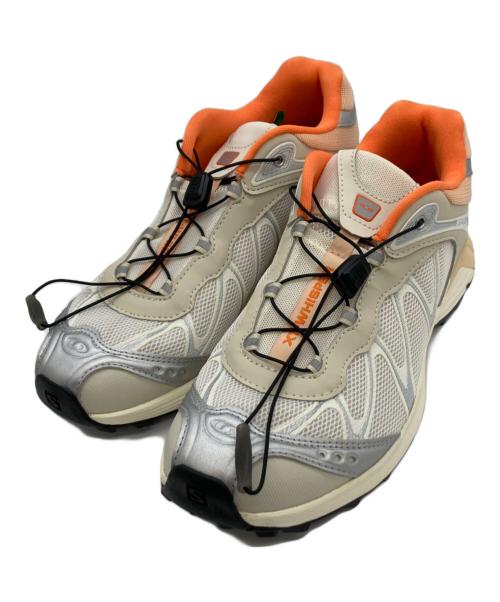 SALOMON（サロモン）SALOMON (サロモン) XT-WHISPER アイボリー×オレンジ サイズ:24.5の古着・服飾アイテム