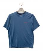ARC'TERYXアークテリクス）の古着「Cormac Arc Bird Logo SS Tee」｜ブルー