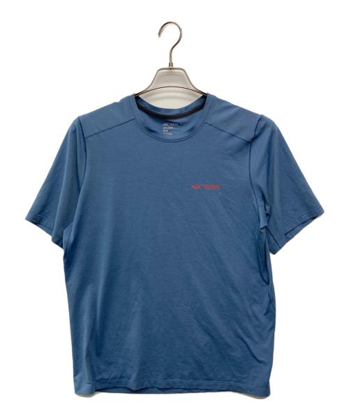 ARC'TERYX（アークテリクス）ARC'TERYX (アークテリクス) Cormac Arc Bird Logo SS Tee ブルー サイズ:Mの古着・服飾アイテム