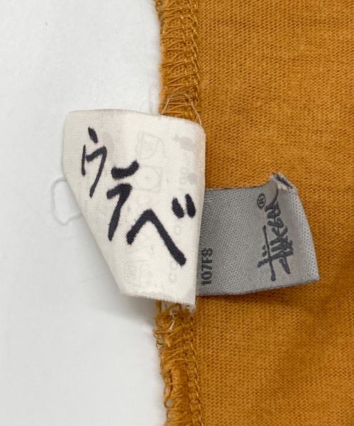 stussy（ステューシー）stussy (ステューシー) ネイティブパターンポロシャツ イエロー サイズ:Ｌの古着・服飾アイテム