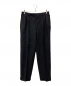 BEAMS Fビームスエフ）の古着「フランネルウールスラックス」｜ブラック