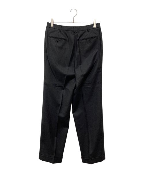 BEAMS F（ビームスエフ）BEAMS F (ビームスエフ) フランネルウールスラックス ブラック サイズ:82の古着・服飾アイテム