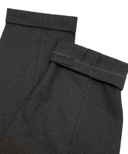 BEAMS F（ビームスエフ）BEAMS F (ビームスエフ) フランネルウールスラックス ブラック サイズ:82の古着・服飾アイテム