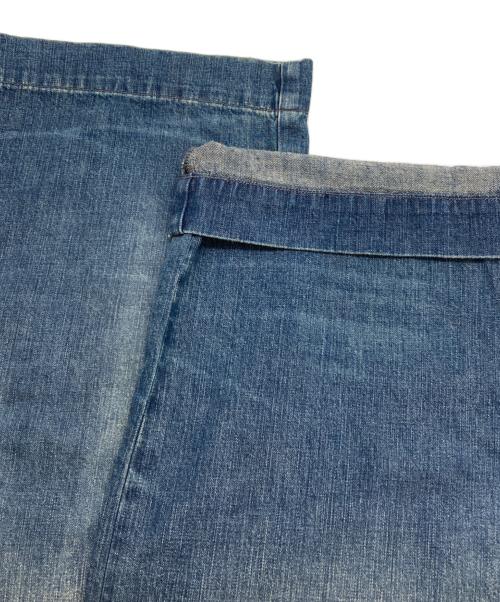 POLO RALPH LAUREN（ポロ・ラルフローレン）POLO RALPH LAUREN (ポロ・ラルフローレン) USED加工デニムトラウザー ブルー サイズ:28の古着・服飾アイテム