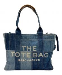 MARC JACOBS（マークジェイコブス）の古着「THE DENIM LARGE TOTE BAG」｜インディゴ