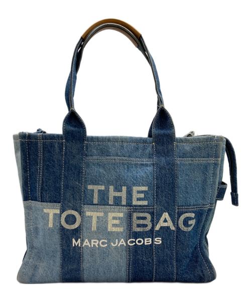MARC JACOBS（マークジェイコブス）MARC JACOBS (マークジェイコブス) THE DENIM LARGE TOTE BAG インディゴの古着・服飾アイテム