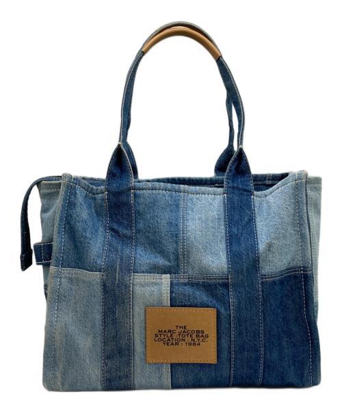 MARC JACOBS（マークジェイコブス）MARC JACOBS (マークジェイコブス) THE DENIM LARGE TOTE BAG インディゴの古着・服飾アイテム