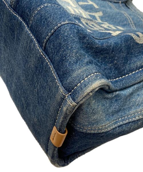 MARC JACOBS（マークジェイコブス）MARC JACOBS (マークジェイコブス) THE DENIM LARGE TOTE BAG インディゴの古着・服飾アイテム