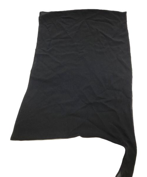 YOHJI YAMAMOTO（ヨウジヤマモト）YOHJI YAMAMOTO (ヨウジヤマモト) シルクブラウス ブラック サイズ:Sの古着・服飾アイテム