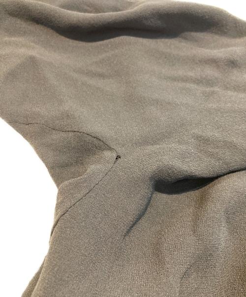 YOHJI YAMAMOTO（ヨウジヤマモト）YOHJI YAMAMOTO (ヨウジヤマモト) シルクブラウス ブラック サイズ:Sの古着・服飾アイテム