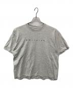 g'morningグッドモーニング）の古着「Handwritten stitch Tee」｜グレー