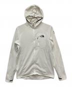 THE NORTH FACEザ ノース フェイス）の古着「エクスペディショングリッドフリースフルジップフーディ」｜ホワイト