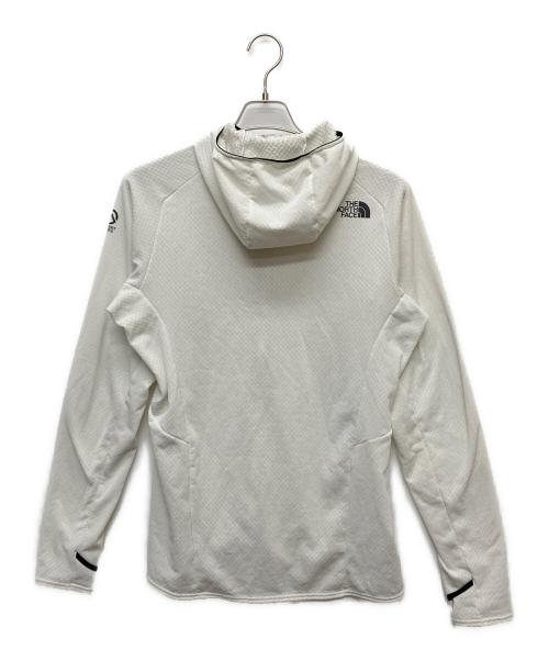 THE NORTH FACE（ザ ノース フェイス）THE NORTH FACE (ザ ノース フェイス) エクスペディショングリッドフリースフルジップフーディ ホワイト サイズ:XLの古着・服飾アイテム