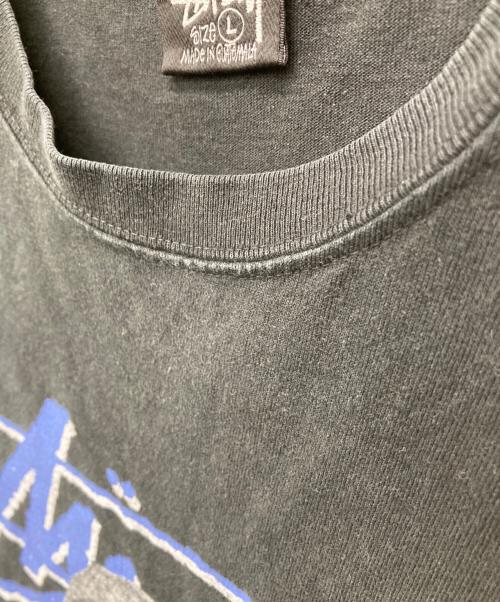 stussy（ステューシー）stussy (ステューシー) SPACEMAN 8 BALL LOGO T-shirt ブラック サイズ:Lの古着・服飾アイテム