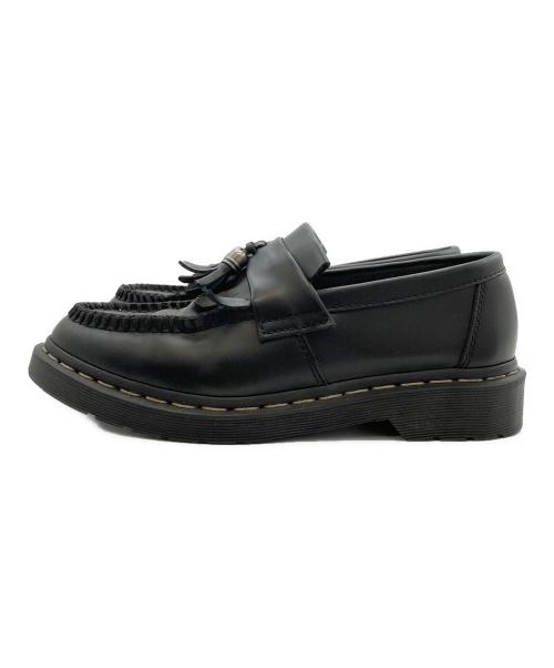 Dr.Martens（ドクターマーチン）Dr.Martens (ドクターマーチン) ADRIAN GS HDWタッセルローファー ブラック サイズ:UK7の古着・服飾アイテム