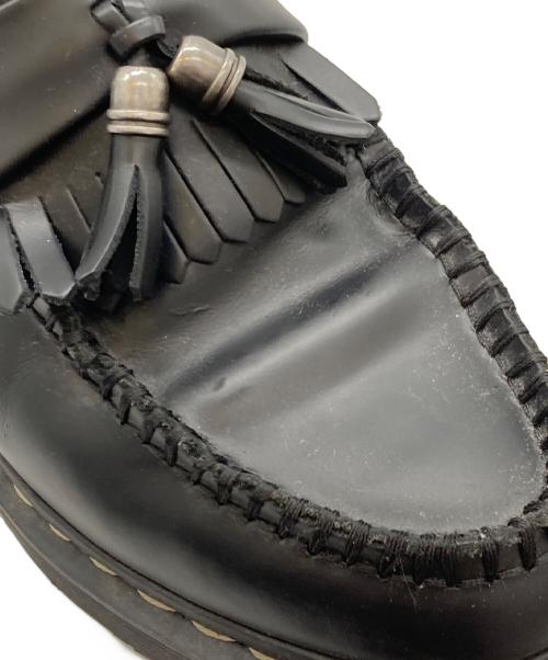 Dr.Martens（ドクターマーチン）Dr.Martens (ドクターマーチン) ADRIAN GS HDWタッセルローファー ブラック サイズ:UK7の古着・服飾アイテム