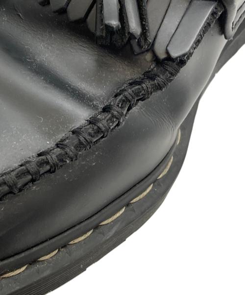 Dr.Martens（ドクターマーチン）Dr.Martens (ドクターマーチン) ADRIAN GS HDWタッセルローファー ブラック サイズ:UK7の古着・服飾アイテム