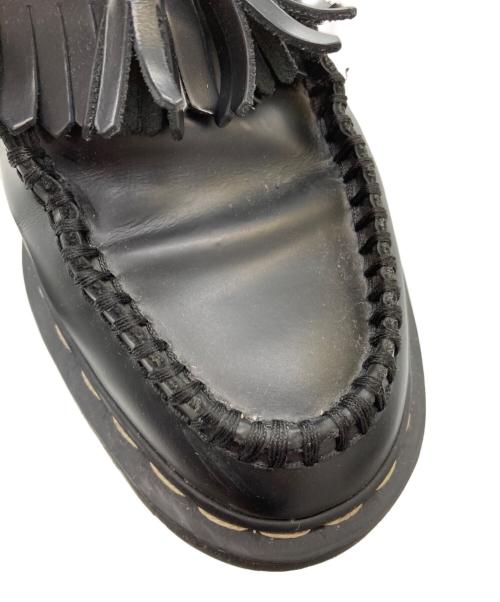 Dr.Martens（ドクターマーチン）Dr.Martens (ドクターマーチン) ADRIAN GS HDWタッセルローファー ブラック サイズ:UK7の古着・服飾アイテム