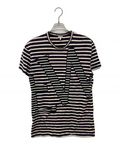 最終値下げ⭐︎Loewe ストライプ T-Shirt 新品タグ付き⭐︎ 中古・古着通販】LOEWE (ロエベ) Striped T-Shirt ネイビー サイズ:XS