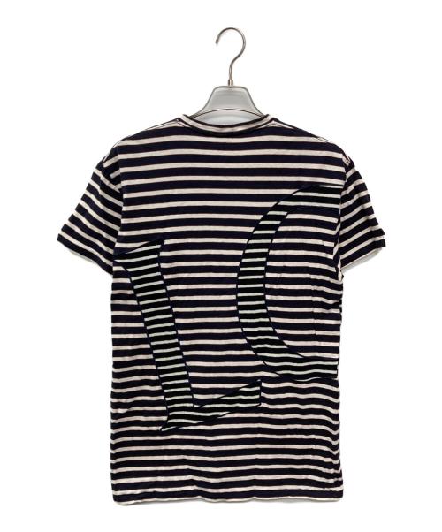 LOEWE（ロエベ）LOEWE (ロエベ) Striped T-Shirt ネイビー サイズ:XSの古着・服飾アイテム