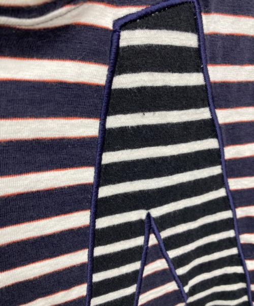 LOEWE（ロエベ）LOEWE (ロエベ) Striped T-Shirt ネイビー サイズ:XSの古着・服飾アイテム