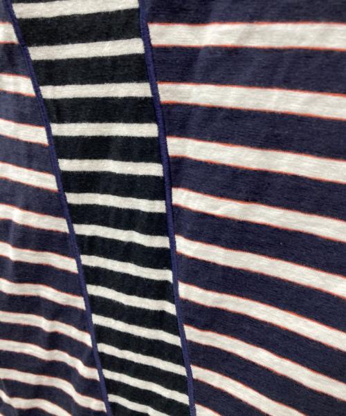 LOEWE（ロエベ）LOEWE (ロエベ) Striped T-Shirt ネイビー サイズ:XSの古着・服飾アイテム