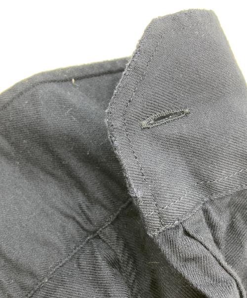 Saint Laurent Paris（サンローランパリ）Saint Laurent Paris (サンローランパリ) ダメージ加工レーヨンシャツ ネイビー サイズ:39の古着・服飾アイテム