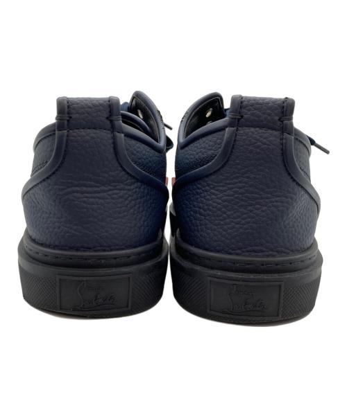 Christian Louboutin（クリスチャン・ルブタン）Christian Louboutin (クリスチャン・ルブタン) Adolon Junior プラットフォームスニーカー ネイビー サイズ:41 1/2の古着・服飾アイテム