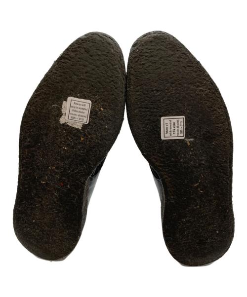 GEORGE COX（ジョージコックス）GEORGE COX (ジョージコックス) COMME des GARCONS HOMME PLUS (コムデギャルソンオムプリュス) ハラコモンクストラップシューズ ブラック サイズ:6の古着・服飾アイテム