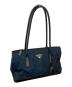 中古・古着 PRADA (プラダ) ナイロンボウリングバッグ ネイビー：40000円