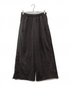 JOSE MOONジョゼムーン）の古着「LAYERED LIKE SWEAT PANTS」｜ブラック