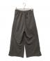 JOSE MOON (ジョゼムーン) LAYERED LIKE SWEAT PANTS ブラック サイズ:36：12000円