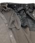 中古・古着 JOSE MOON (ジョゼムーン) LAYERED LIKE SWEAT PANTS ブラック サイズ:36：12000円