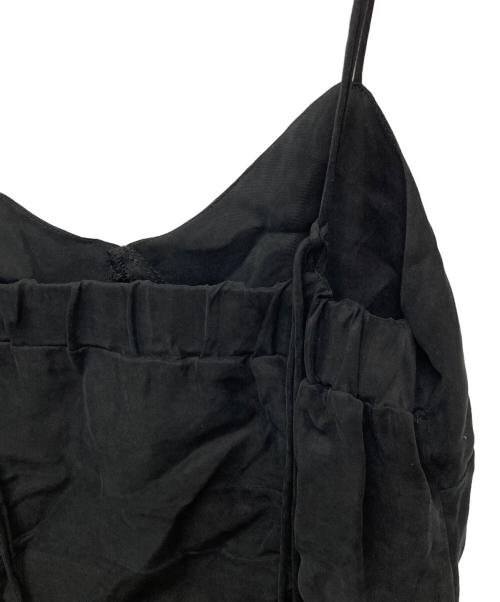 JOSE MOON（ジョゼムーン）JOSE MOON (ジョゼムーン) GATHER CAMI DRESS ブラック サイズ:36の古着・服飾アイテム