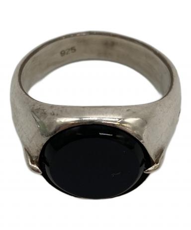 中古・古着通販】HERE'S (ヒアーズ) KREIS ONYX RING シルバー サイズ