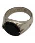 HERE'S (ヒアーズ) KREIS ONYX RING シルバー サイズ:-：28000円