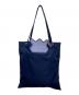 nori enomoto（ノリ エノモト）の古着「wave foldable bag トートバッグ」｜ネイビー