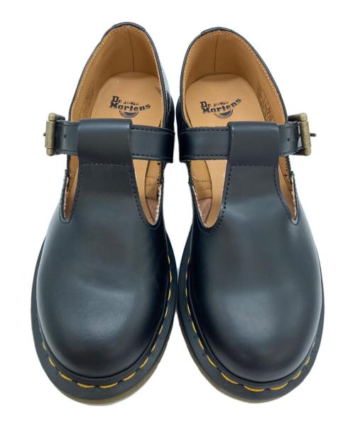 Dr.Martens（ドクターマーチン）Dr.Martens (ドクターマーチン) POLLEY/レザーシューズ ブラック サイズ:24cmの古着・服飾アイテム