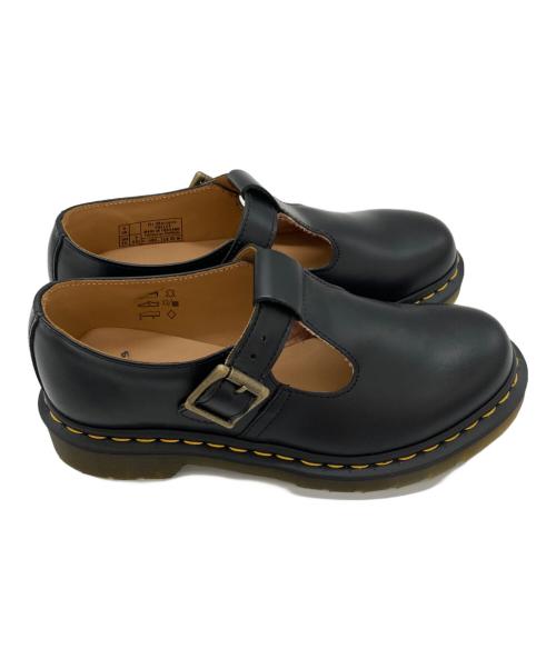 Dr.Martens（ドクターマーチン）Dr.Martens (ドクターマーチン) POLLEY/レザーシューズ ブラック サイズ:24cmの古着・服飾アイテム
