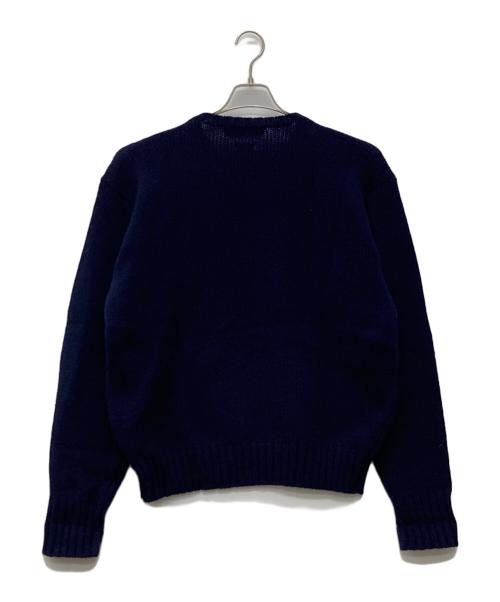 POLO RALPH LAUREN（ポロ・ラルフローレン）POLO RALPH LAUREN (ポロ・ラルフローレン) 星条旗 ニット ネイビー サイズ:Ｌの古着・服飾アイテム