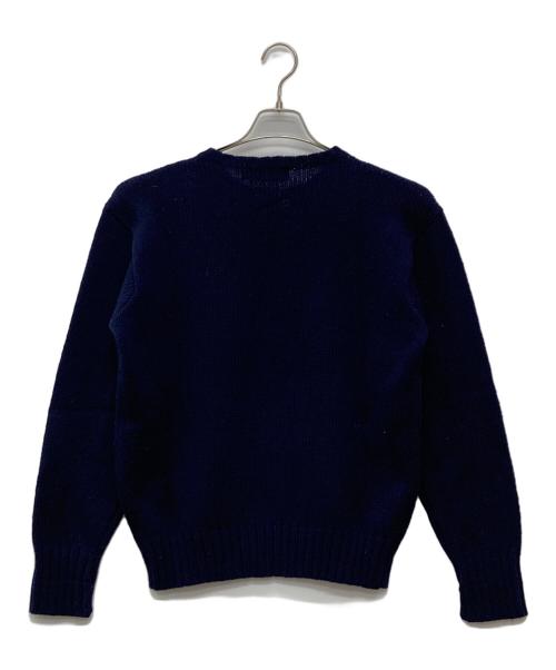 POLO RALPH LAUREN（ポロ・ラルフローレン）POLO RALPH LAUREN (ポロ・ラルフローレン) 星条旗ニット ネイビー サイズ:Mの古着・服飾アイテム