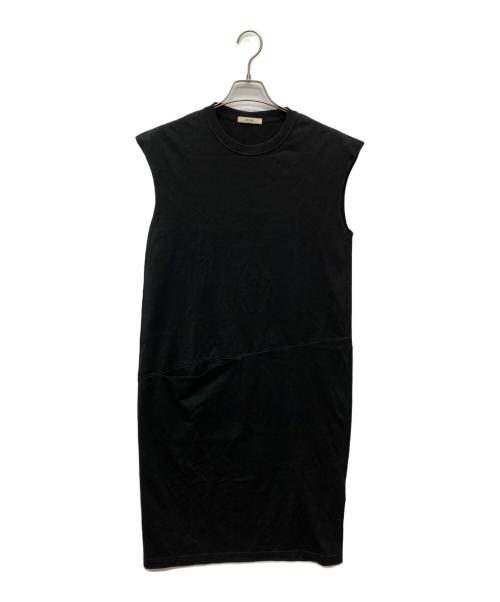 CELINE（セリーヌ）CELINE (セリーヌ) フロントデザインワンピース/26AK0/501B ブラック サイズ:XSの古着・服飾アイテム