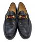 GUCCI (グッチ) シェリーラインビットローファー ネイビー サイズ:39：18000円