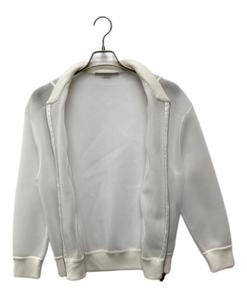 STELLA McCARTNEY（ステラマッカートニー）STELLA McCARTNEY (ステラマッカートニー) メッシュベースボールジャケット/555672 S2249 ホワイト サイズ:36の古着・服飾アイテム